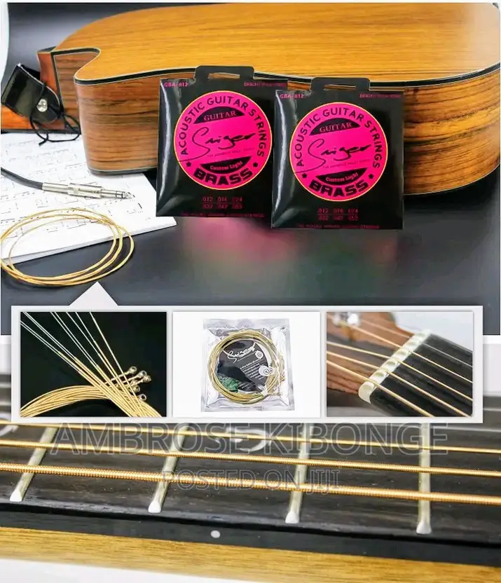 YAMAHA Bronze Nickel Wound 6PC Spare Acoustic Guitar Strings