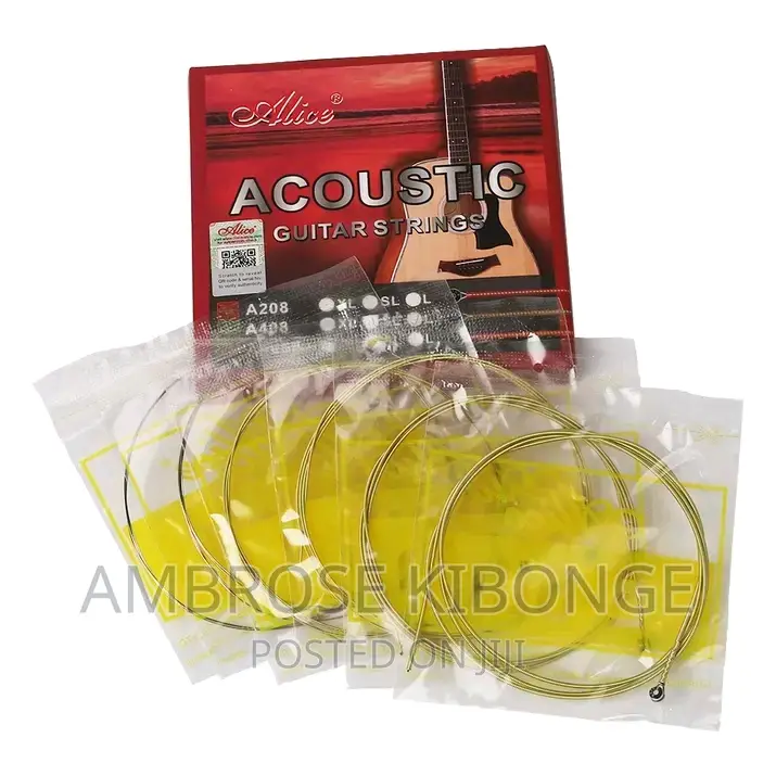 YAMAHA Bronze Nickel Wound 6PC Spare Acoustic Guitar Strings