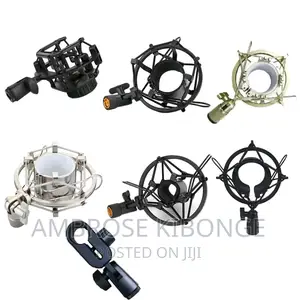 Studio Microphone Anti Vibration Mic Clip Holder Shock Mount