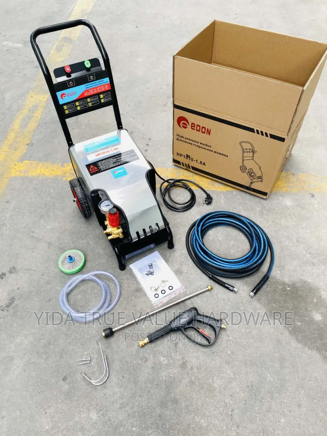 Electric Jet/ Pressure Washer 2 Nozzles Heavy Duty