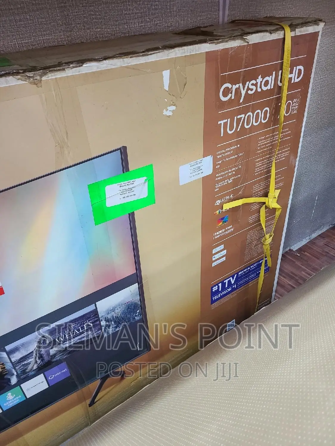 Samsung 70" Tu7000 Crystal Uhd Smart TV