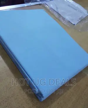 Home Fashion 5x6 Cotton Bedsheets With 2 Pillow Cases - Blue