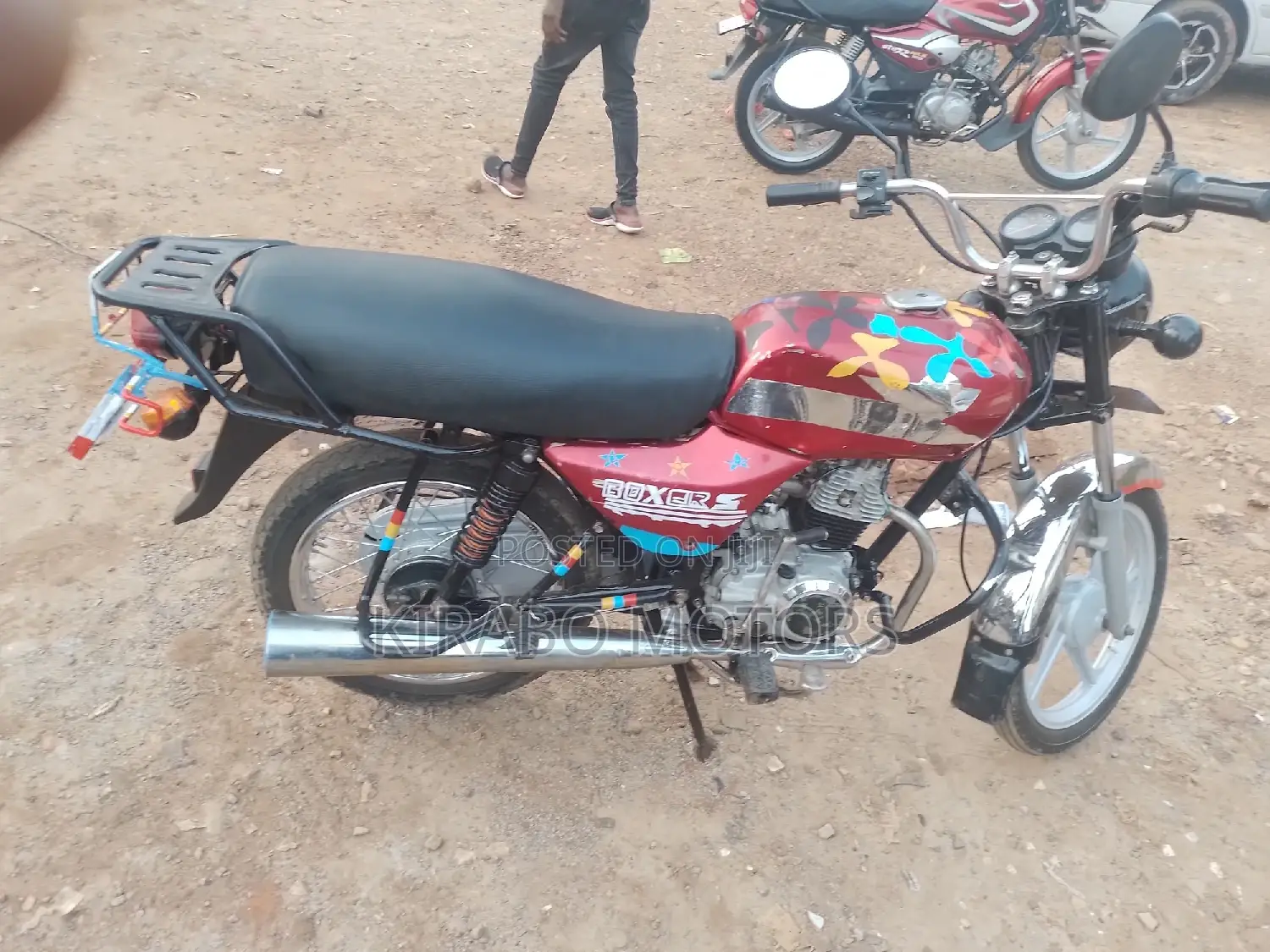 Bajaj Boxer 100 2022 Red