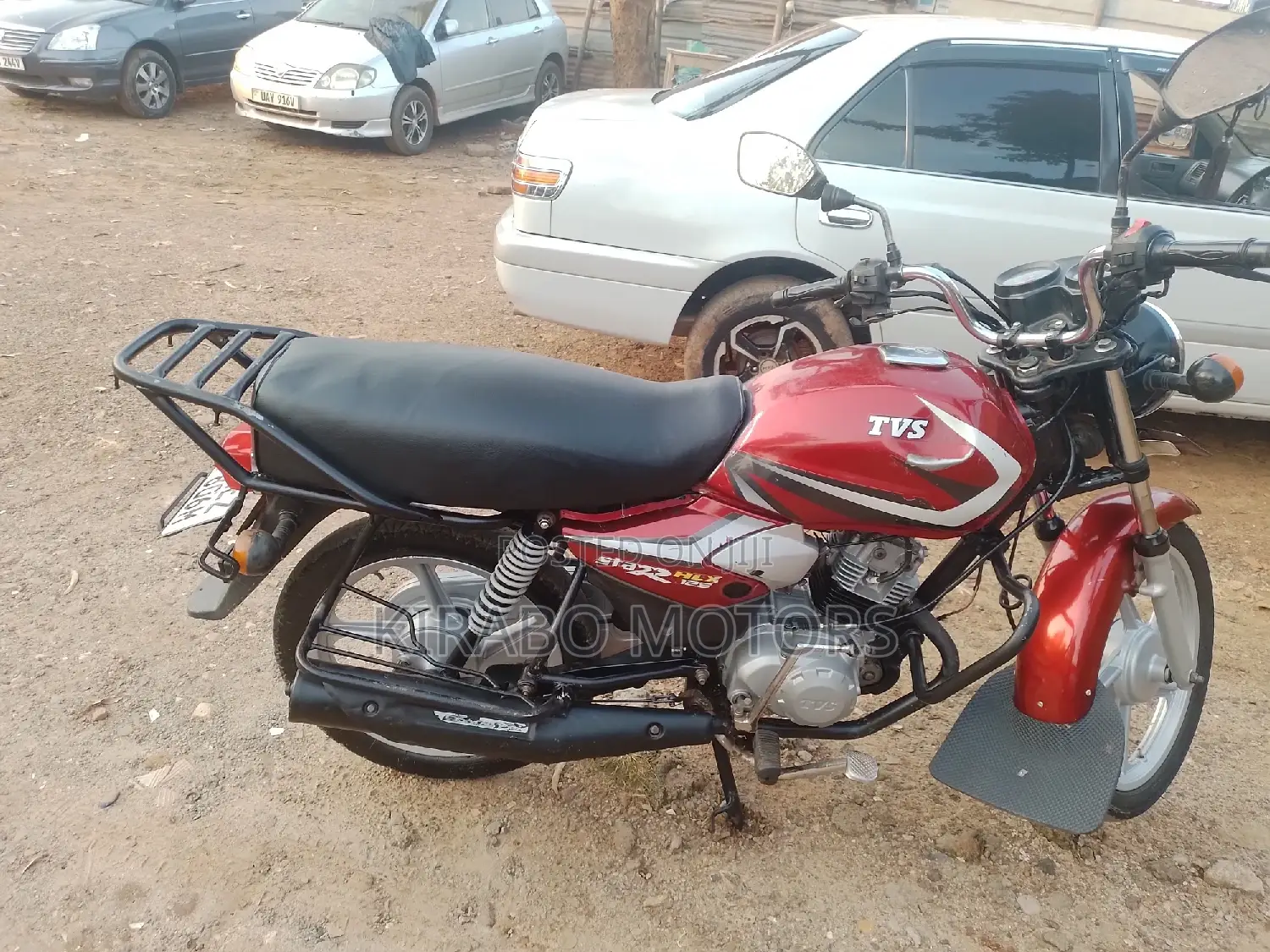 TVS HLX 125 2019 Red