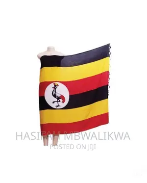 Uganda Flag Leesu/ Wrap Around Cloth