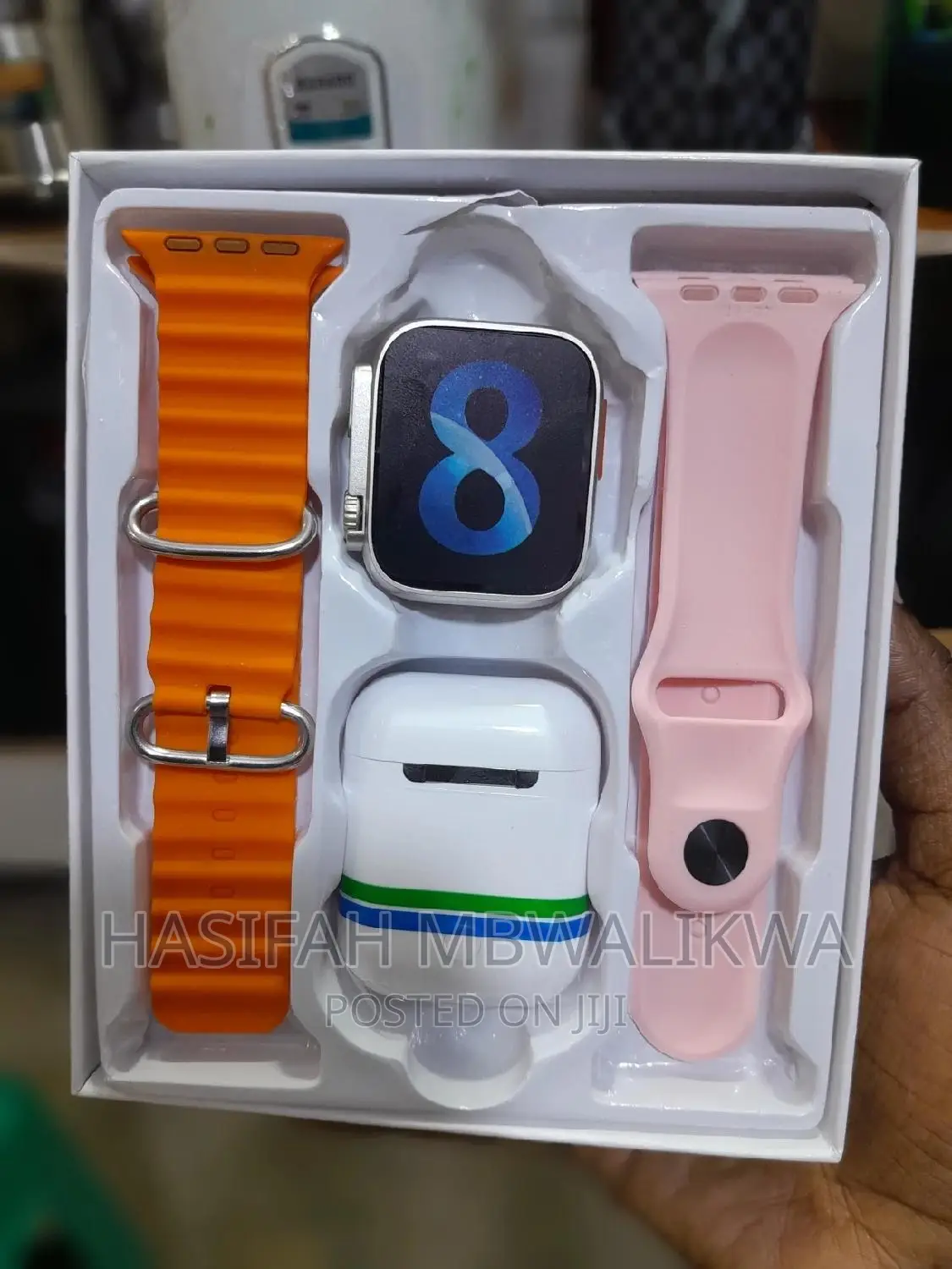 W26 Ultra Max Smart Watch + Wireless Earphones