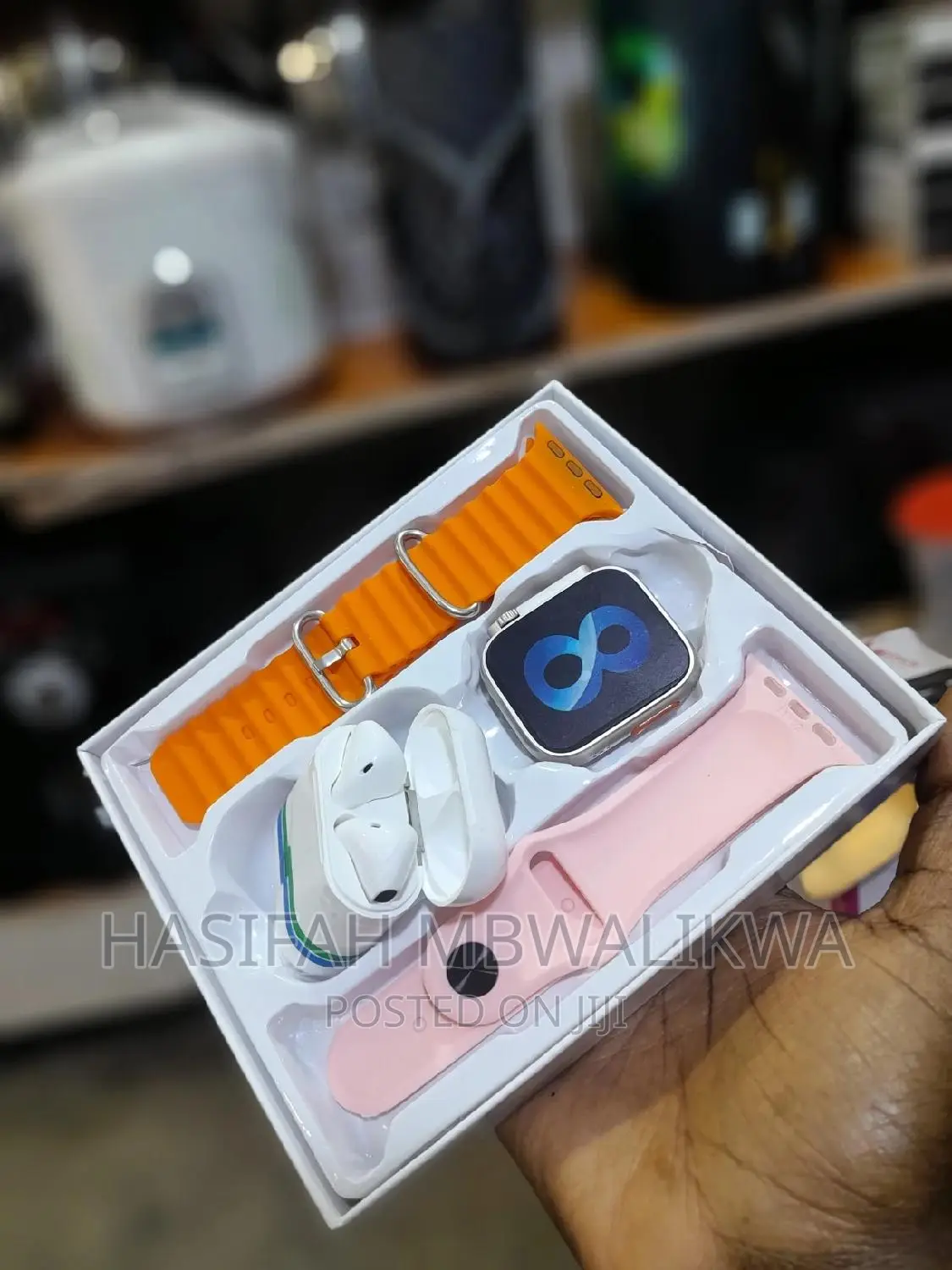 W26 Ultra Max Smart Watch + Wireless Earphones