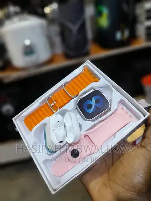 W26 Ultra Max Smart Watch + Wireless Earphones