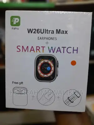 W26 Ultra Max Smart Watch + Wireless Earphones