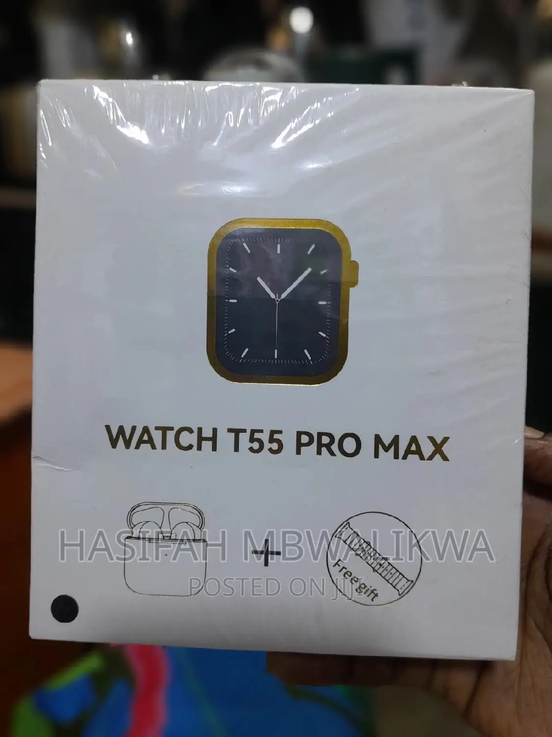 Smart Watch T55 Pro Max + Wireless Earphones