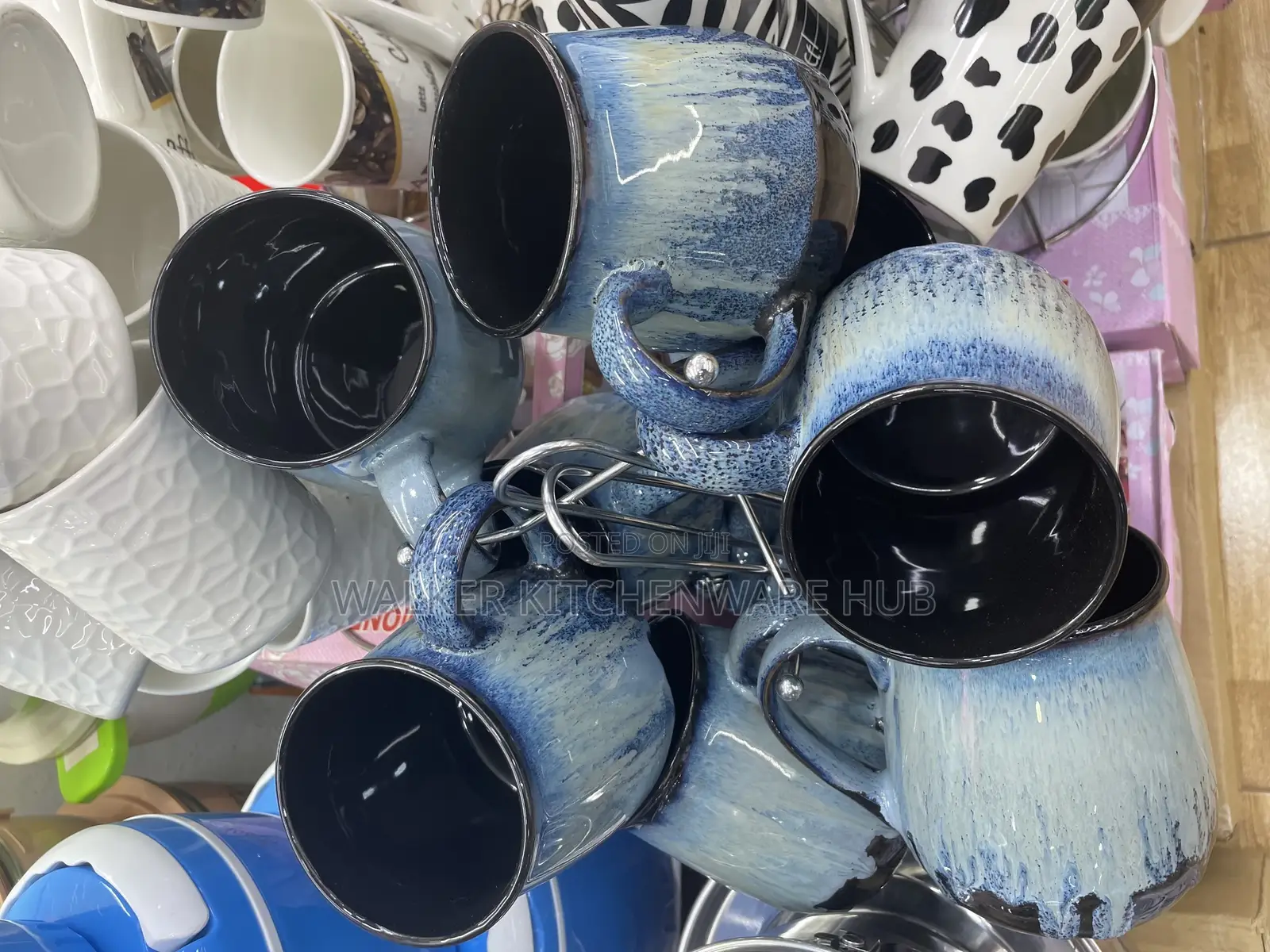 6pc Classic Ceramic Mugs