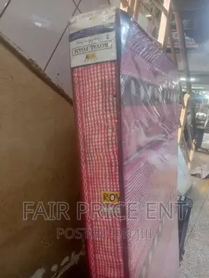 Royalfoam Mattress.Sealed Cover.5x6x6inches.( Red)