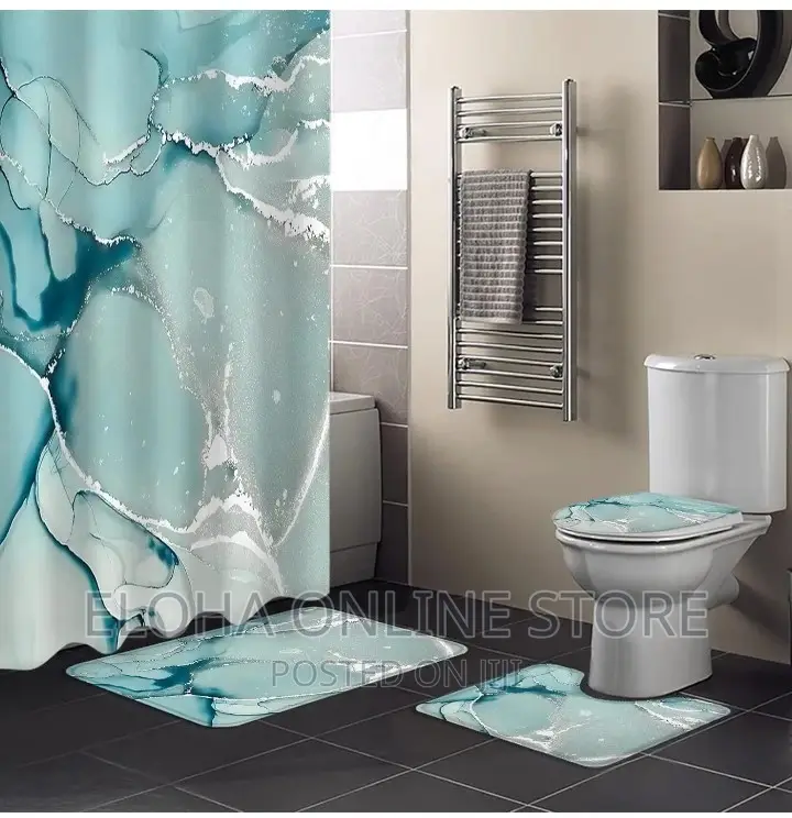 4 PCS Waterproof Bathroom Set