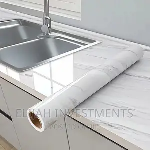 Oil Proof Self Adhesive Kitchen Wallpaper 5m by 45cm