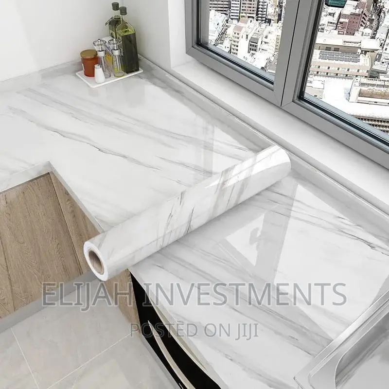 Oil Proof Self Adhesive Kitchen Wallpaper 5m by 45cm