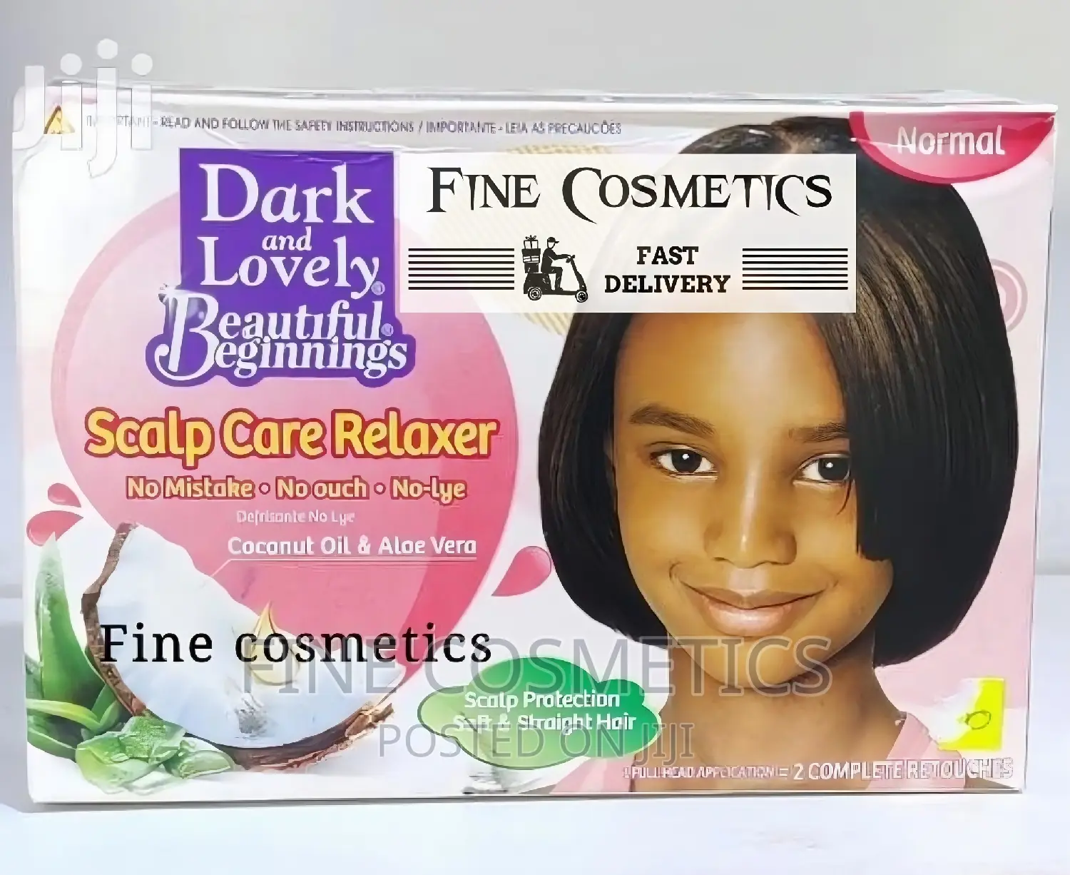 Dark and Lovely Beautiful Beginning Relaxer Kit for Children