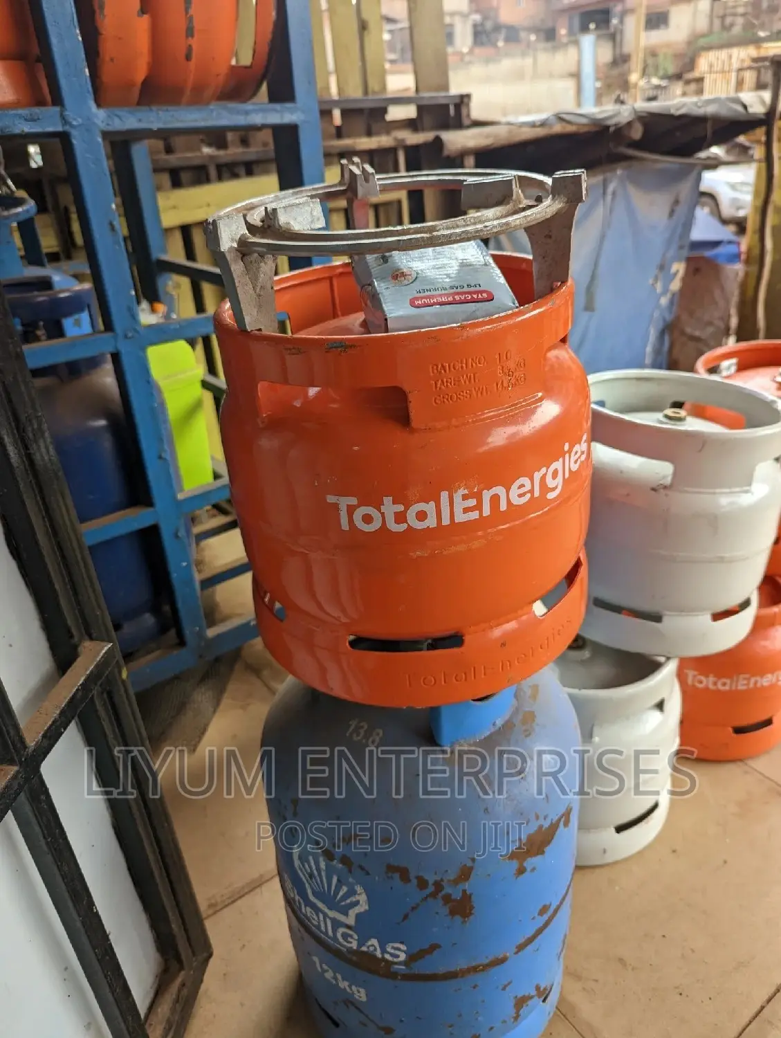 Total Energies (6kg Total Gas) at 165,000