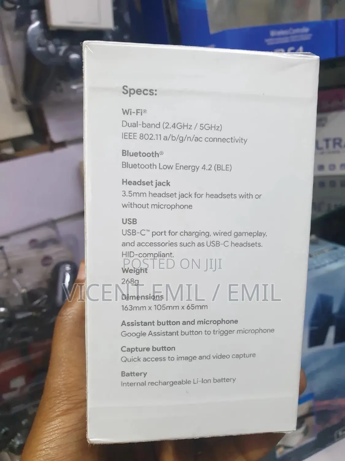 Stadia Wireless Game Controller for Phone, Pc, Etc