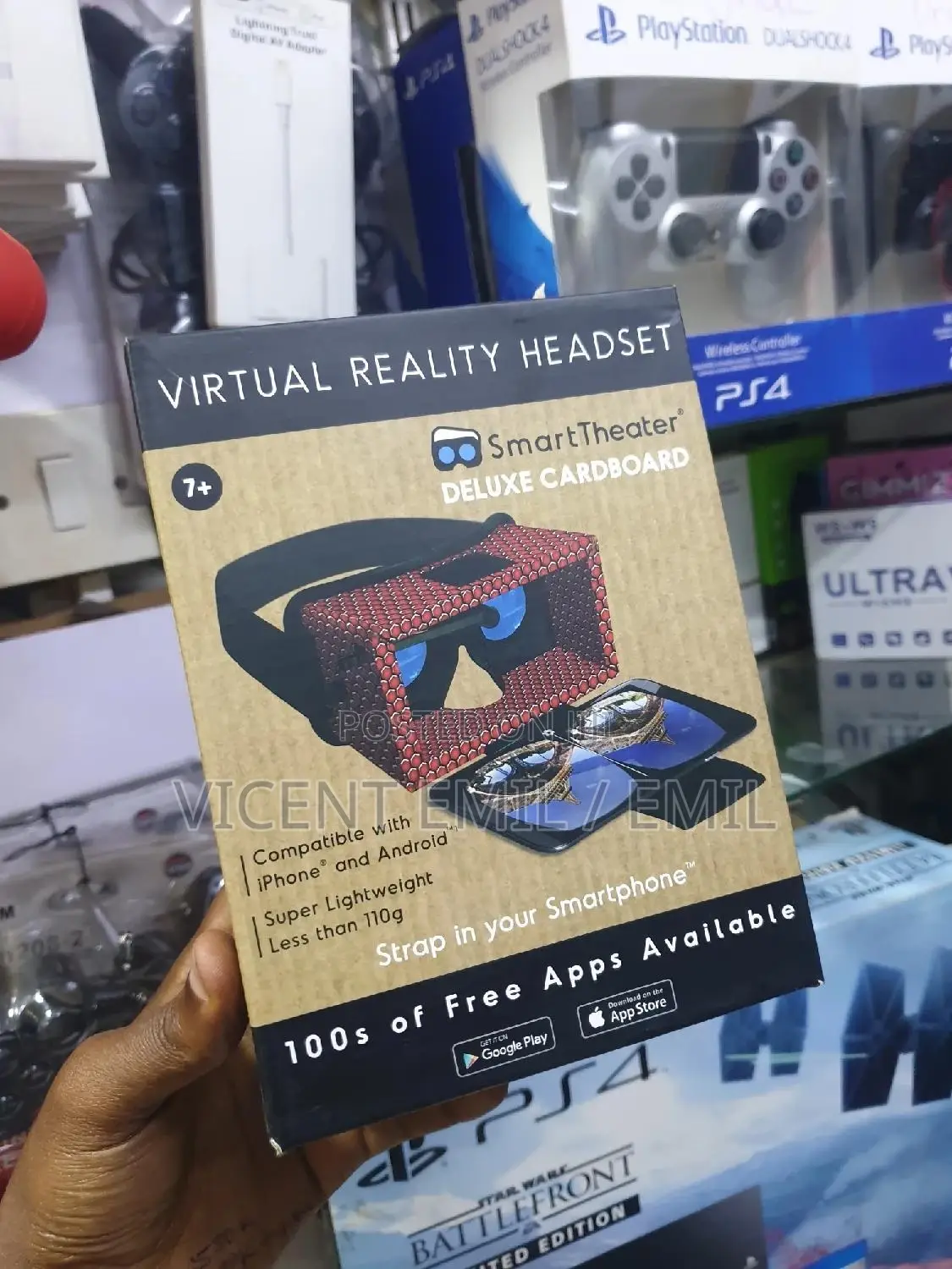 Virtual Reality Headsets Smart Theatre DELUXE CARDBOARD