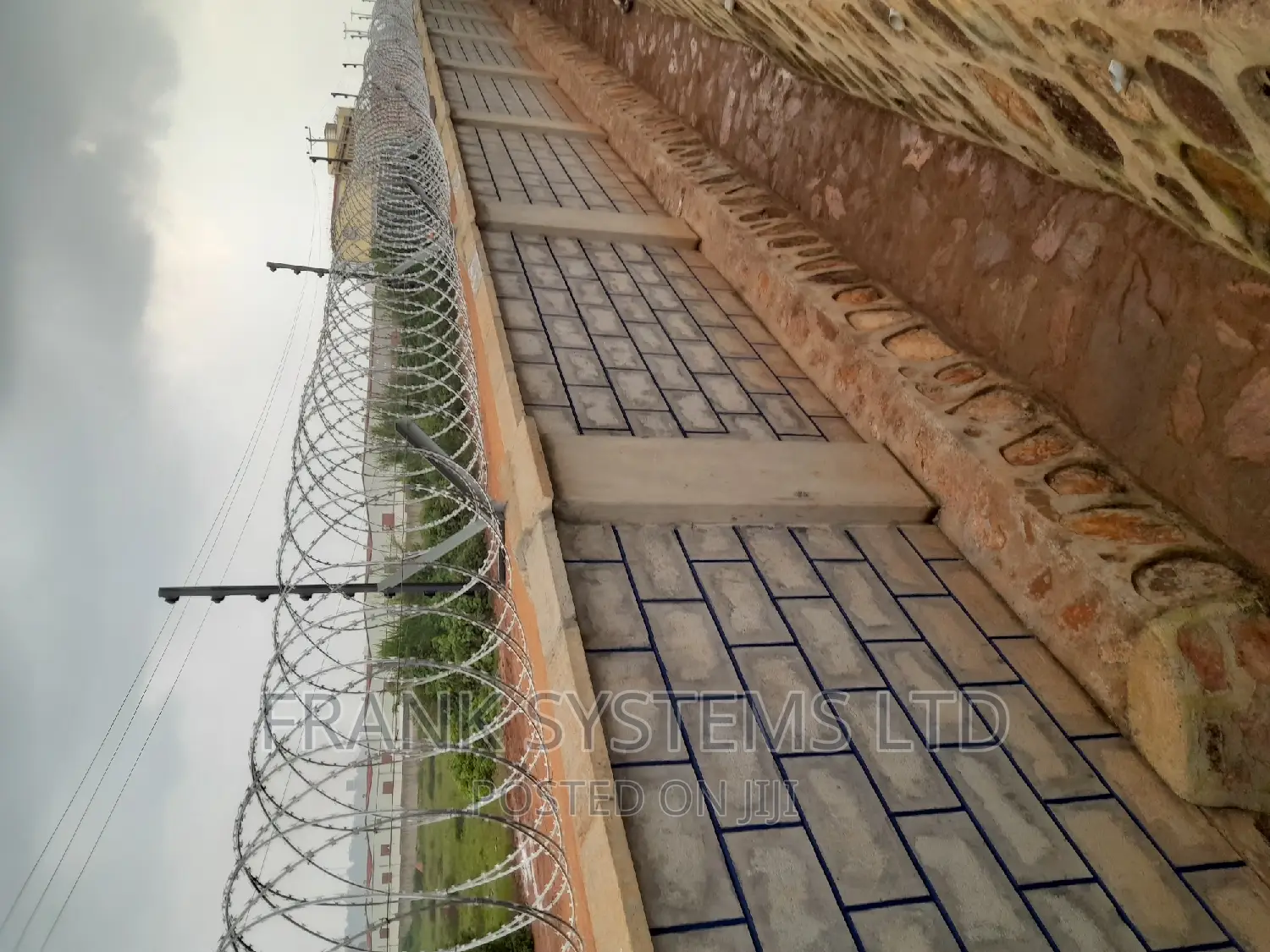 Electric Fence System With Electric Wires