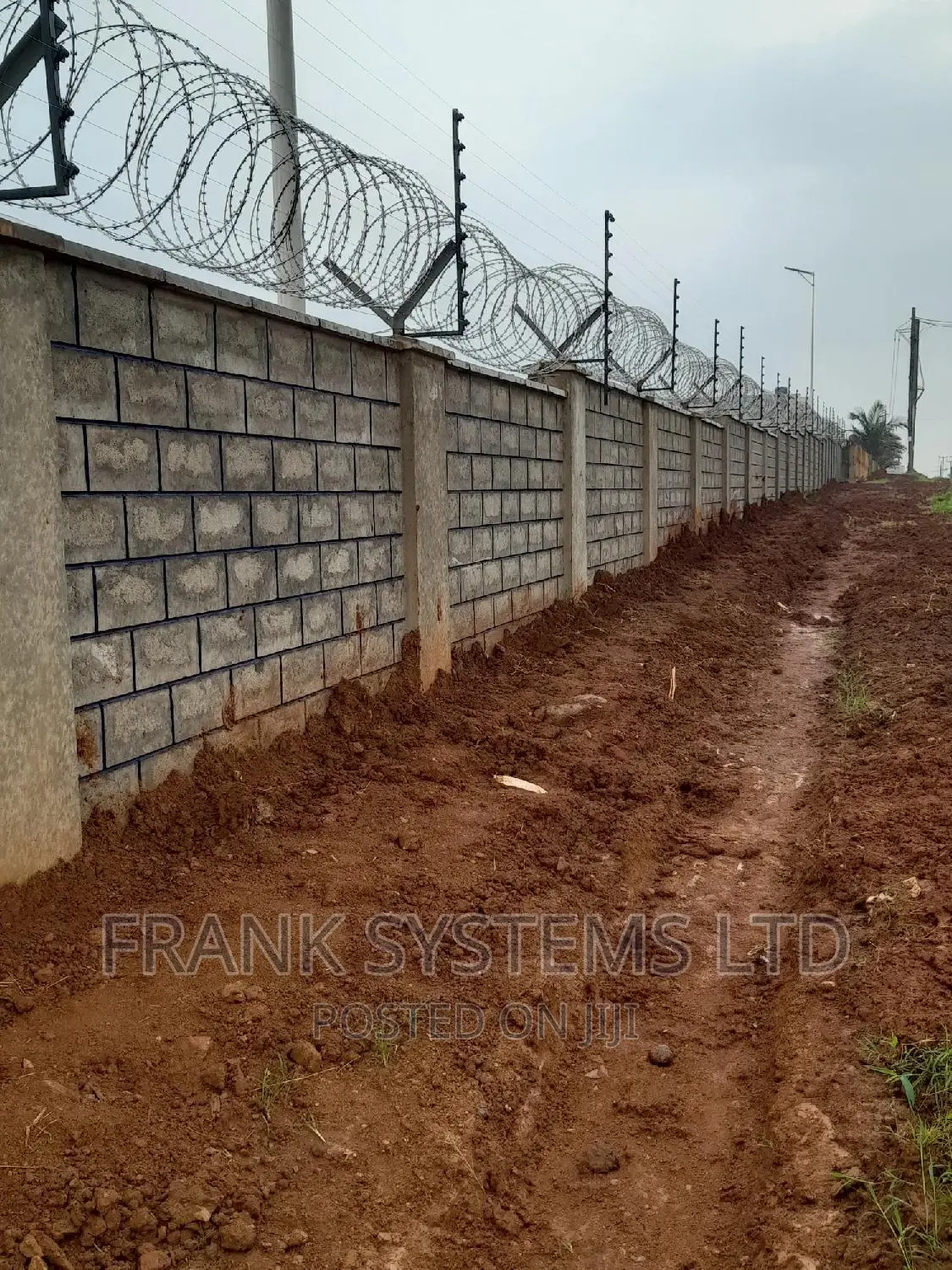Electric Fence System With Electric Wires