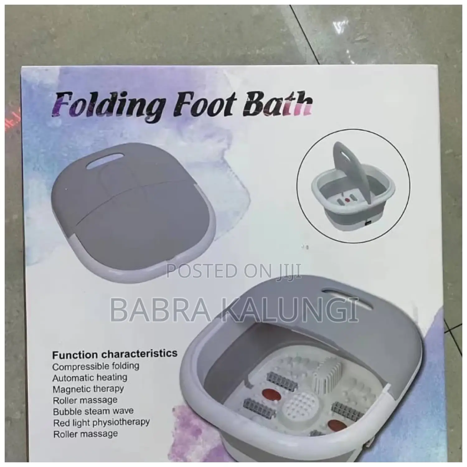Folding Foot Bath