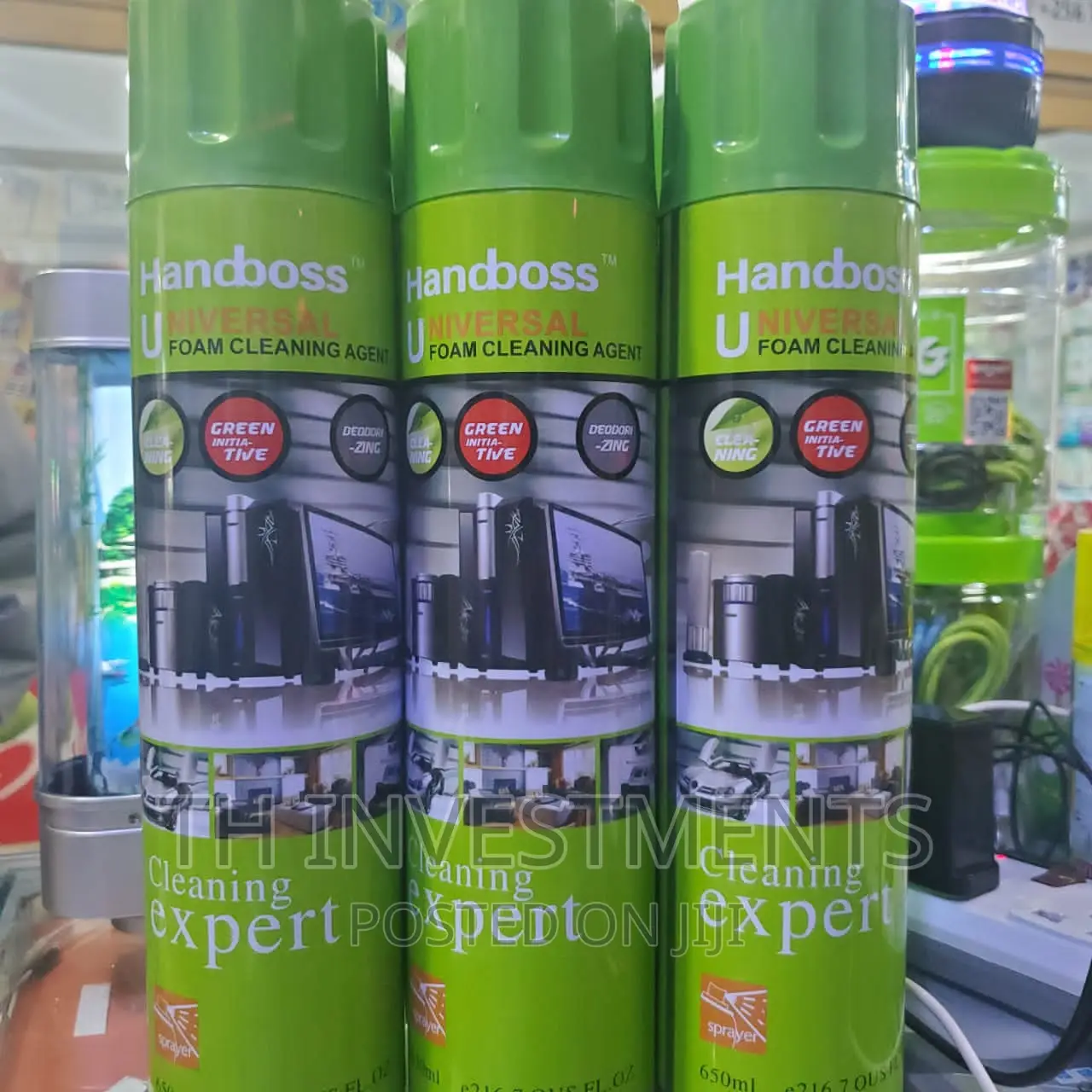 Handboss Foam Cleaner.