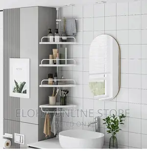 Stainless Steel Multi Corner Shelf Rack Organizer