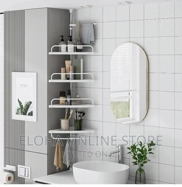 Stainless Steel Multi Corner Shelf Rack Organizer