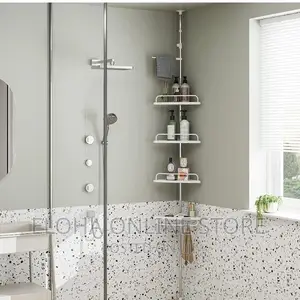 Stainless Steel Multi Corner Shelf Rack Organizer