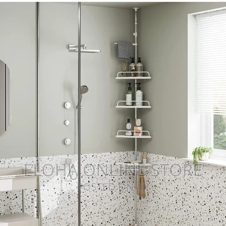 Stainless Steel Multi Corner Shelf Rack Organizer