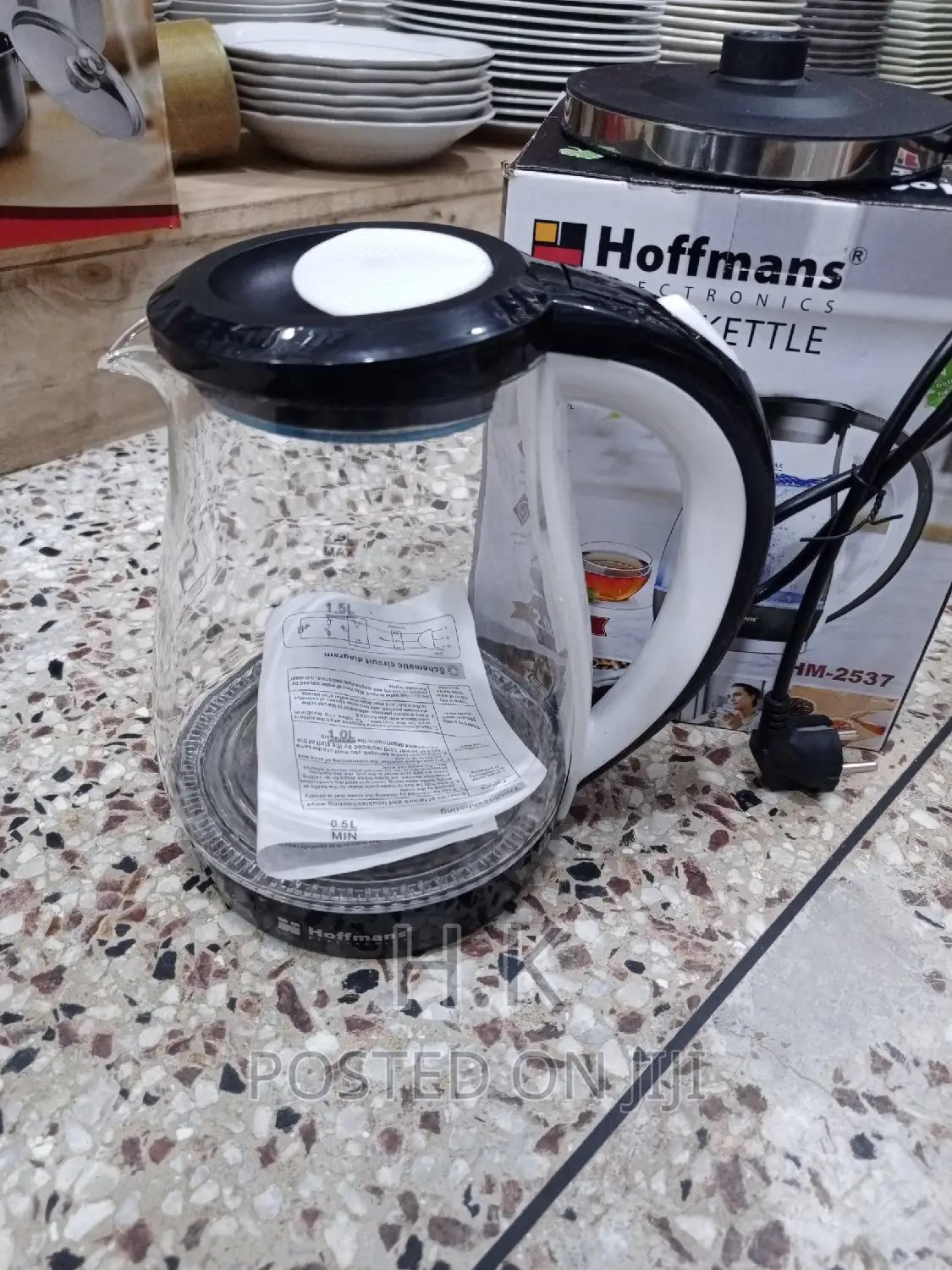 Hoffman Glass Electrical Kettle