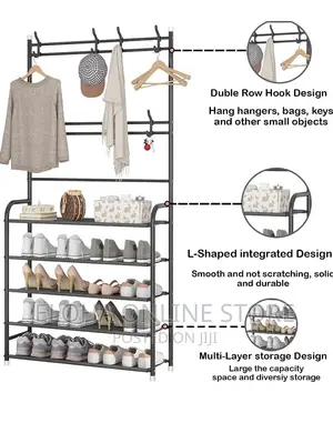 5 Layerd Shoe Rack and Coat Rack