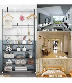 5 Layerd Shoe Rack and Coat Rack