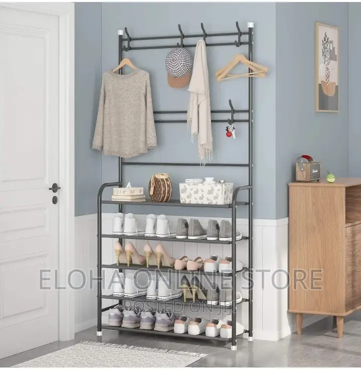 5 Layerd Shoe Rack and Coat Rack