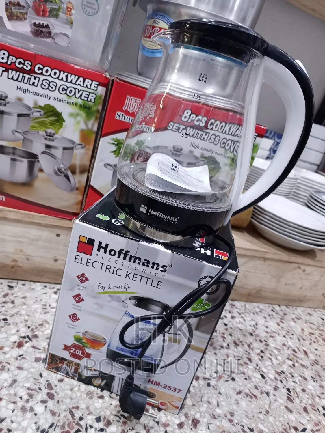 Hoffman Glass Electrical Kettle