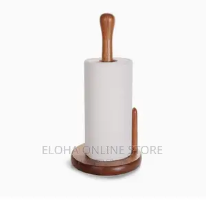 Bamboo Kitchen Tissue Holder /Toilet Paper Holder