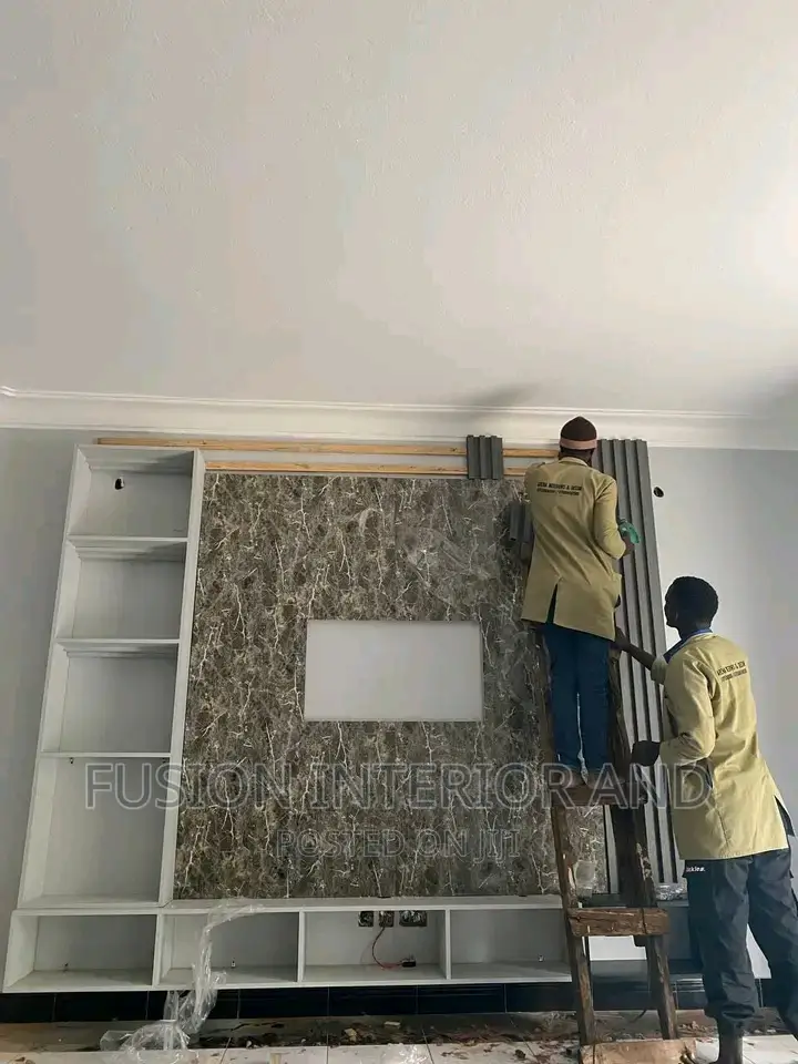 Wall Pannels and Marble Sheets Installation