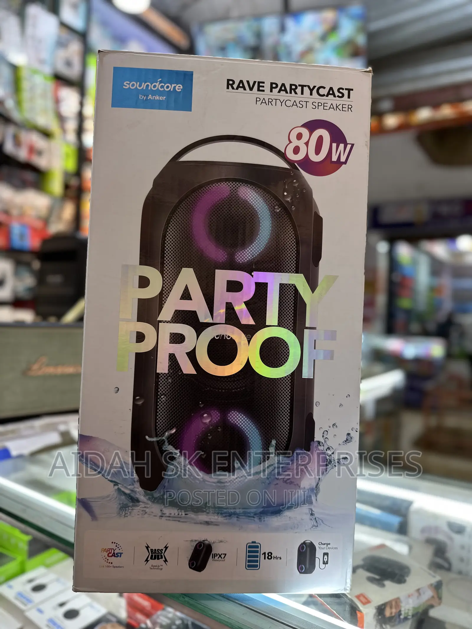 Anker Rave Party Cast 80W Bluetooth Speaker