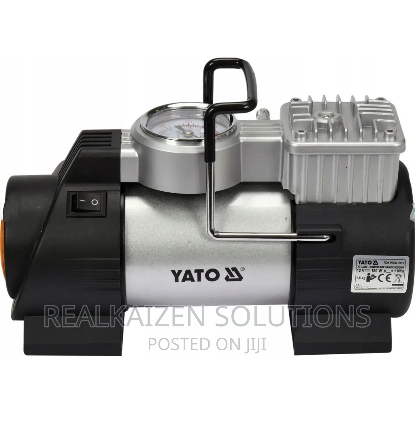 Poland YATO Portable 12V Car Air Compressor With LED Light