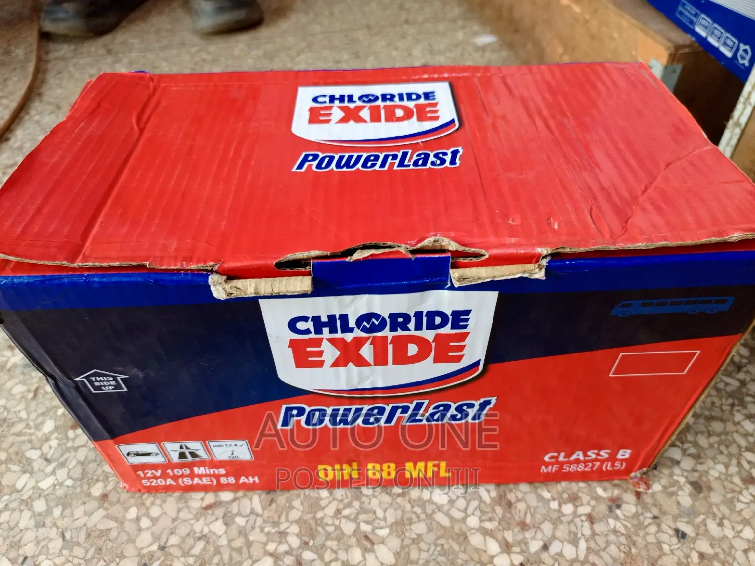Din88 Chloride Exide Maintenance Free.
