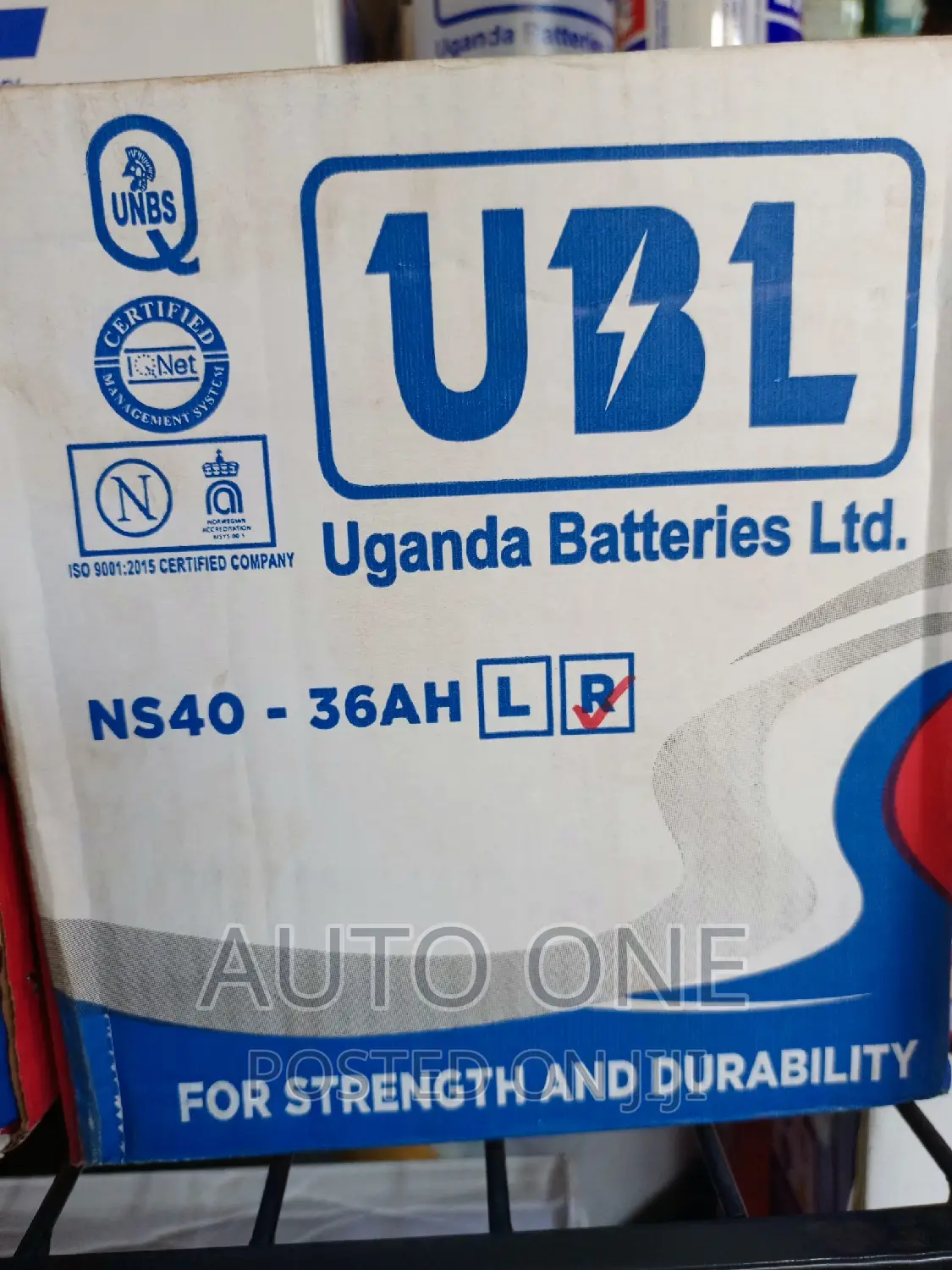 Ns40-36ah Ubl Battery