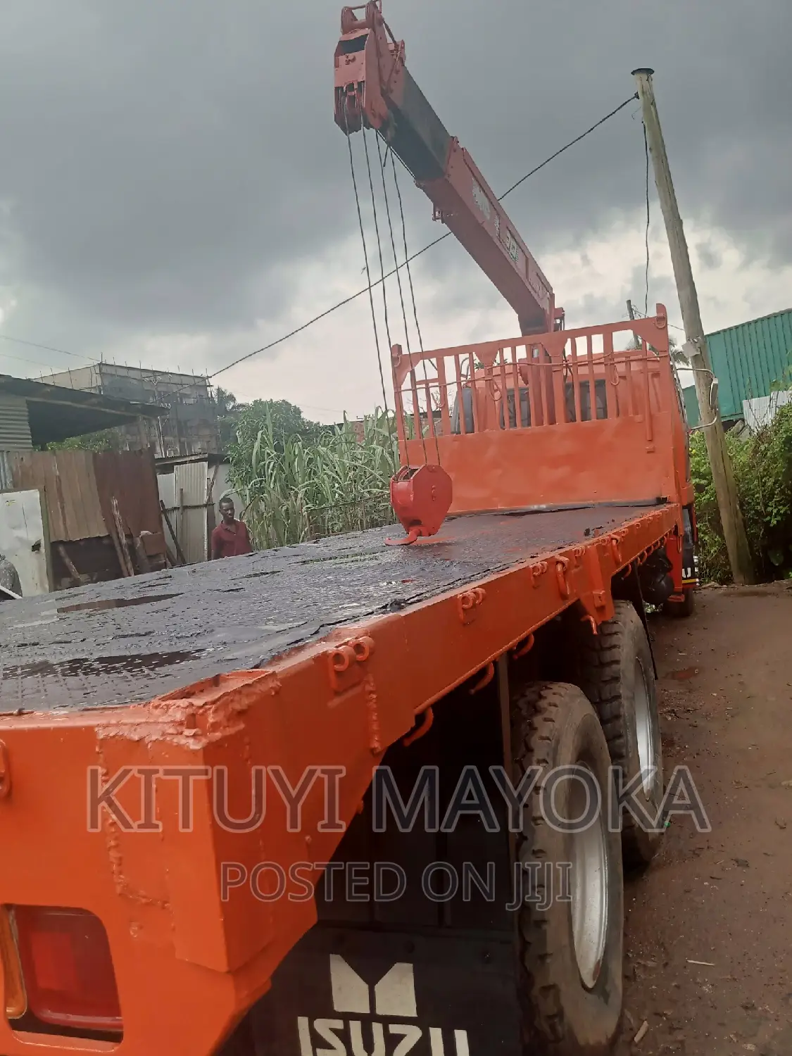 Isuzu Giga Magulu Kumi 5ton Crane Truck for Sale at 105m