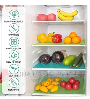 4 PCS Multifunctional Fridge Mats