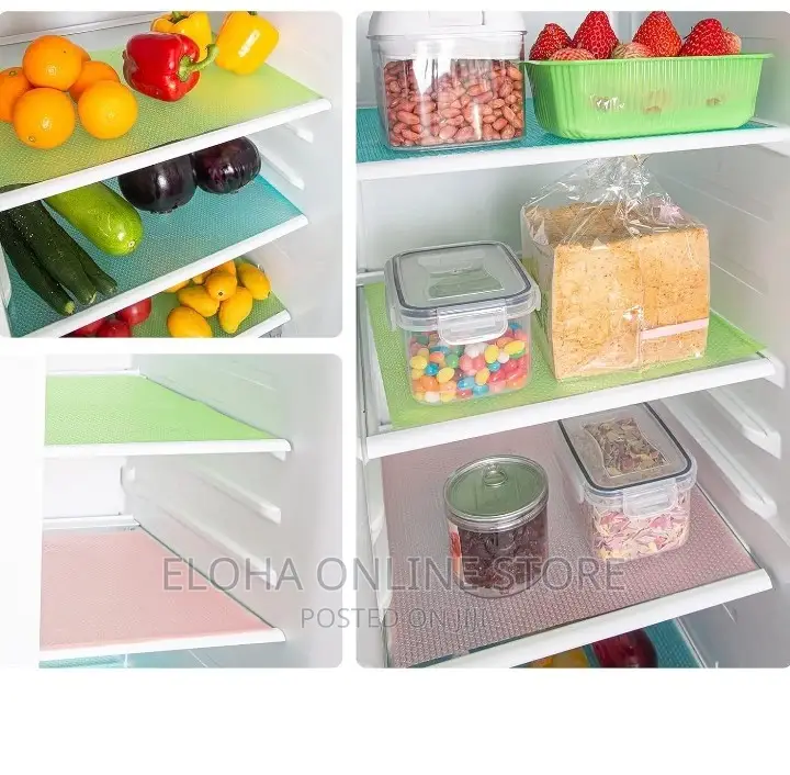 4 PCS Multifunctional Fridge Mats