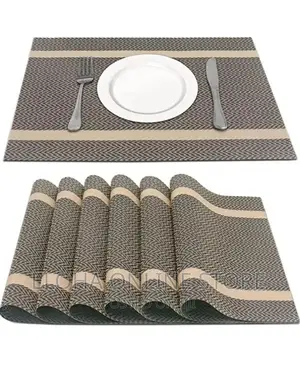 6 PCS Plain Colors Table Mats
