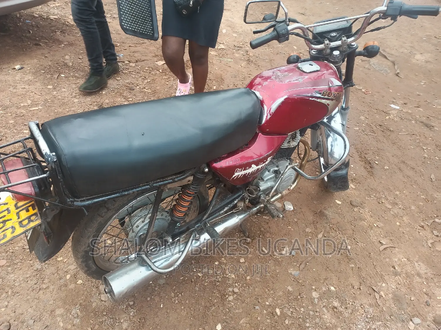 Bajaj Boxer 100 2015 Red