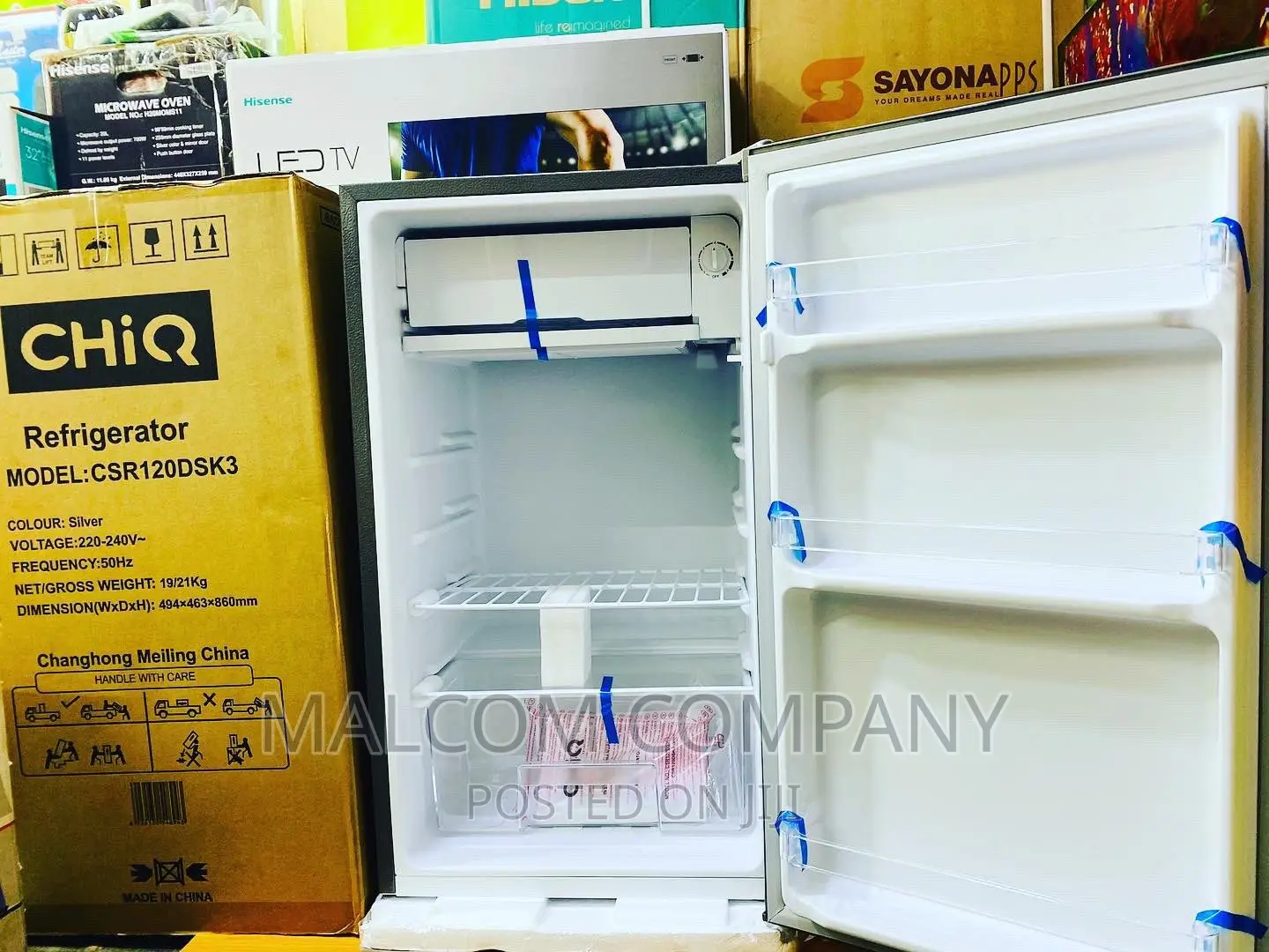 195 Litres Single Door Silver Defrost Fridge