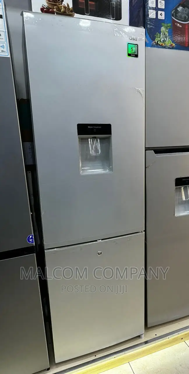 220L Double Door Black Defrost Fridge Chiq