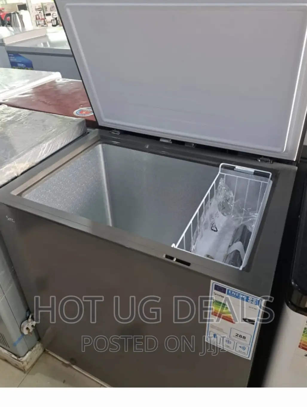 Smartec 260l Commercial Freezer - Silver